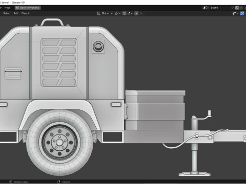 Bouwapparatuur 3D Model