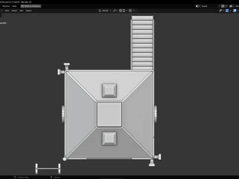 Lifeguard Tower 3D Model