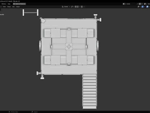 Lifeguard Tower 3D Model