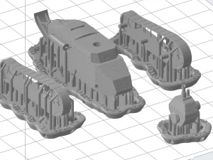Tank renault ft-17 3D Print Model