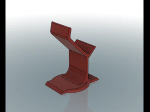 Joystick pedestal support 3D Print Model