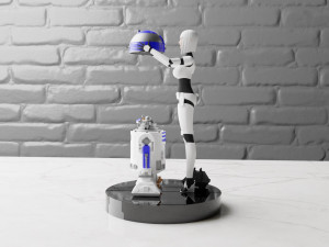 stormtrooper vs r2-d2 3D Print Models