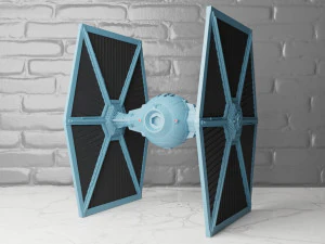 Star wars imperial tie fighter 3D Print Model