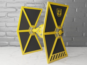 Star wars tie-mg mining guild starfighter Modelo de Impressão 3D