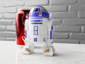 articolato r2-d2 Modello di stampa 3D
