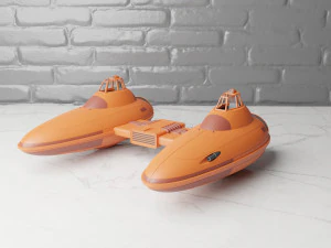 star wars storm iv twin-pod cloud car 3D Print Model