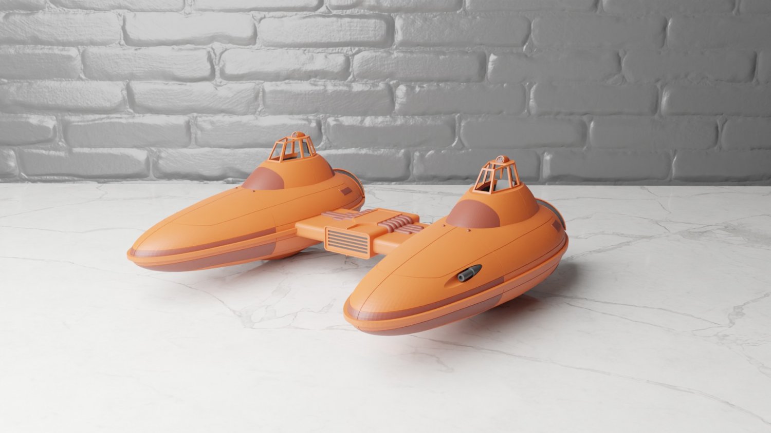 Star wars twin pod shop cloud car