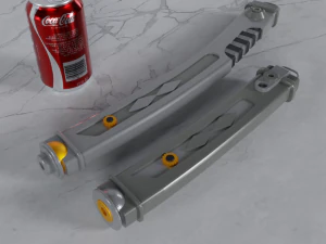Ahsoka Tano Lightsabers 3D Print Model