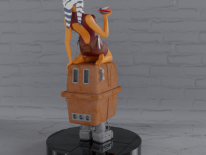 L0-LA vs Ahsoka Tano 3D Print Model