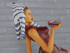 L0-LA vs Ahsoka Tano 3D Print Model