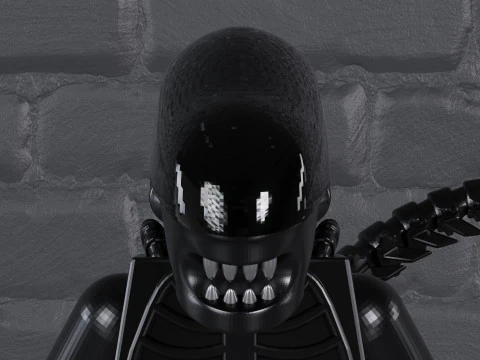 Lego Xenomorph Maxifig - Fully Articulated 3D Print Model