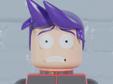 Bradward Boimler Lego Maxifig - Fully Articulated 3D Print Model