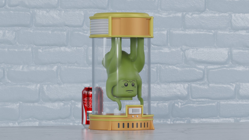 Bosnok Lego Maxifig Model Cetak 3D .c4d .max .obj .3ds .fbx .stl .blend