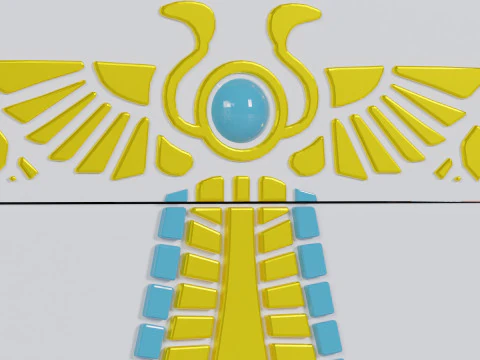 Cleopatra Lego Maxifig 3D Print Model