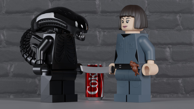Alien Earth Lego Maxifig Play Set - Fully Articulated Modelo de impresión 3D .c4d .max .obj .3ds .fbx .stl .blend