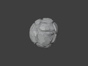 stylized hextech stone from arcane league of legends 3d print model 3D-Druckmodell