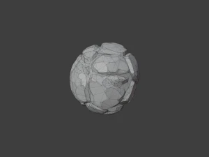 stylized hextech stone from arcane league of legends 3d print model 3D Print Model