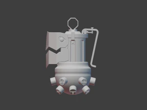 jinx grenade from arcane lreague of legends 3d print model 3D Print Model