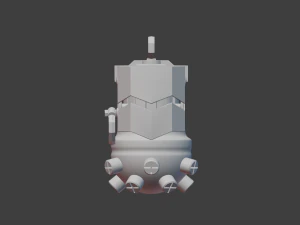 jinx grenade from arcane lreague of legends 3d print model 3D Print Model