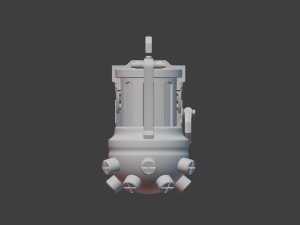 jinx grenade from arcane lreague of legends 3d print model 3D 打印模型