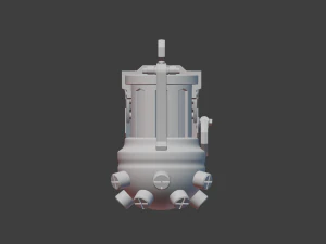 jinx grenade from arcane lreague of legends 3d print model 3D Print Model