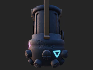 jinx grenade from arcane lreague of legends 3d print model 3D Print Model