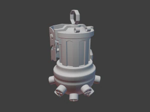 jinx grenade from arcane lreague of legends 3d print model 3D Print Model