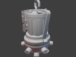 jinx grenade from arcane lreague of legends 3d print model 3D Print Model