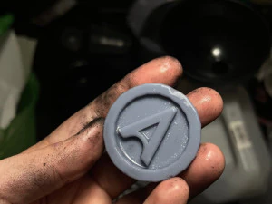 stylized coin from arcane league of legends 3d print model 3D Print Model