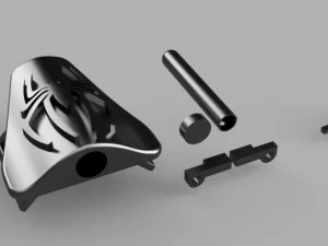 sparatutto in ragnatela di Spider-Man Modello di stampa 3D