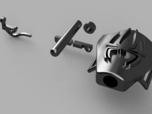 spiderman web shooter 3D Print Model
