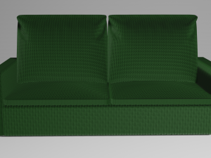 sofa for the living room made of fabric material 3D 模型