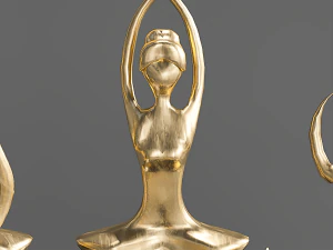 yuga sculpture 3D Model