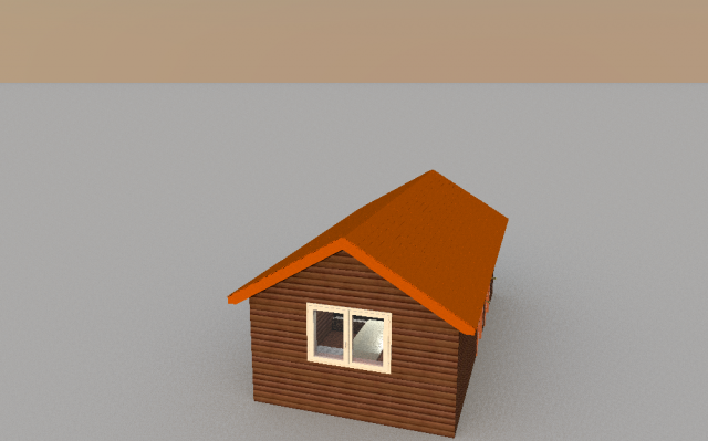 izba2 3D Модель .c4d .max .obj .3ds .fbx .stl .blend