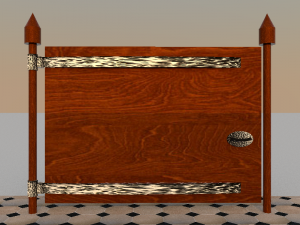 gates 3D Модель