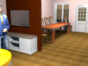 house 6x8 3D 模型