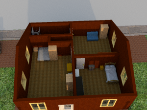 house 3D 模型