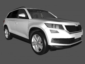 skoda kodiaq 3D Model