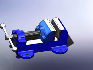 bench vise 3D Модель
