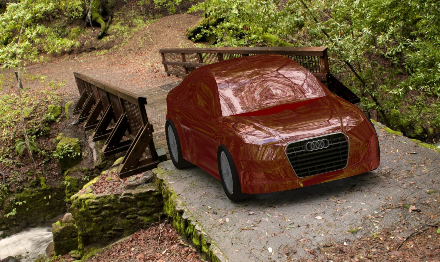 Audi a6 3D Model .c4d .max .obj .3ds .fbx .stl .blend 
