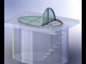 Project a unique wine cellar 3D Model
