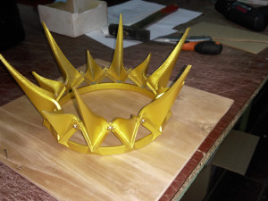 Crown of queen ravenna 3D-Druckmodell