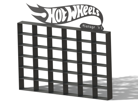 Rack for Hot Wheels 3Dプリントモデル