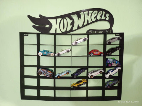 Rack for Hot Wheels 3D Print Model