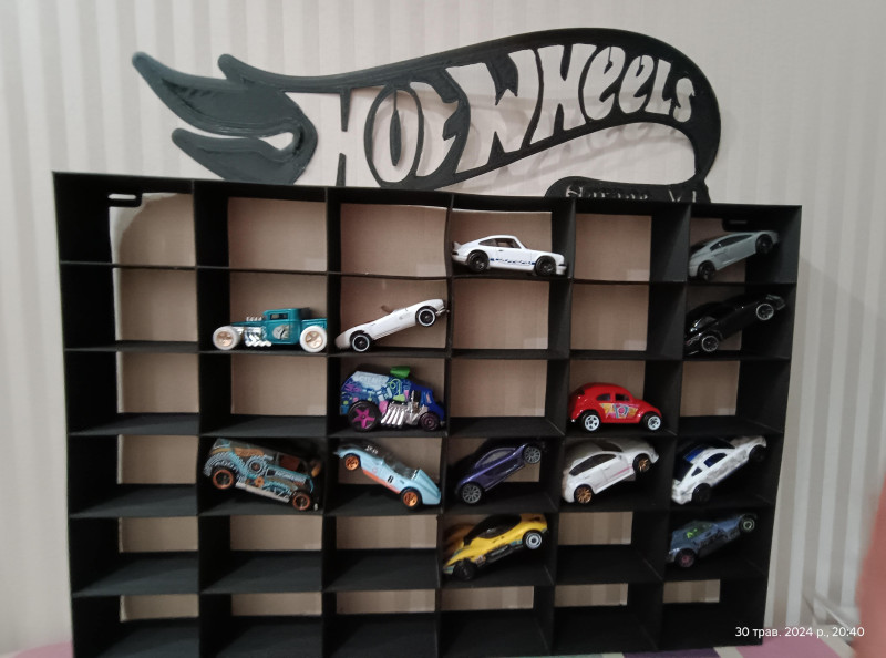Rack for Hot Wheels 3Dプリントモデル .c4d .max .obj .3ds .fbx .stl .blend 