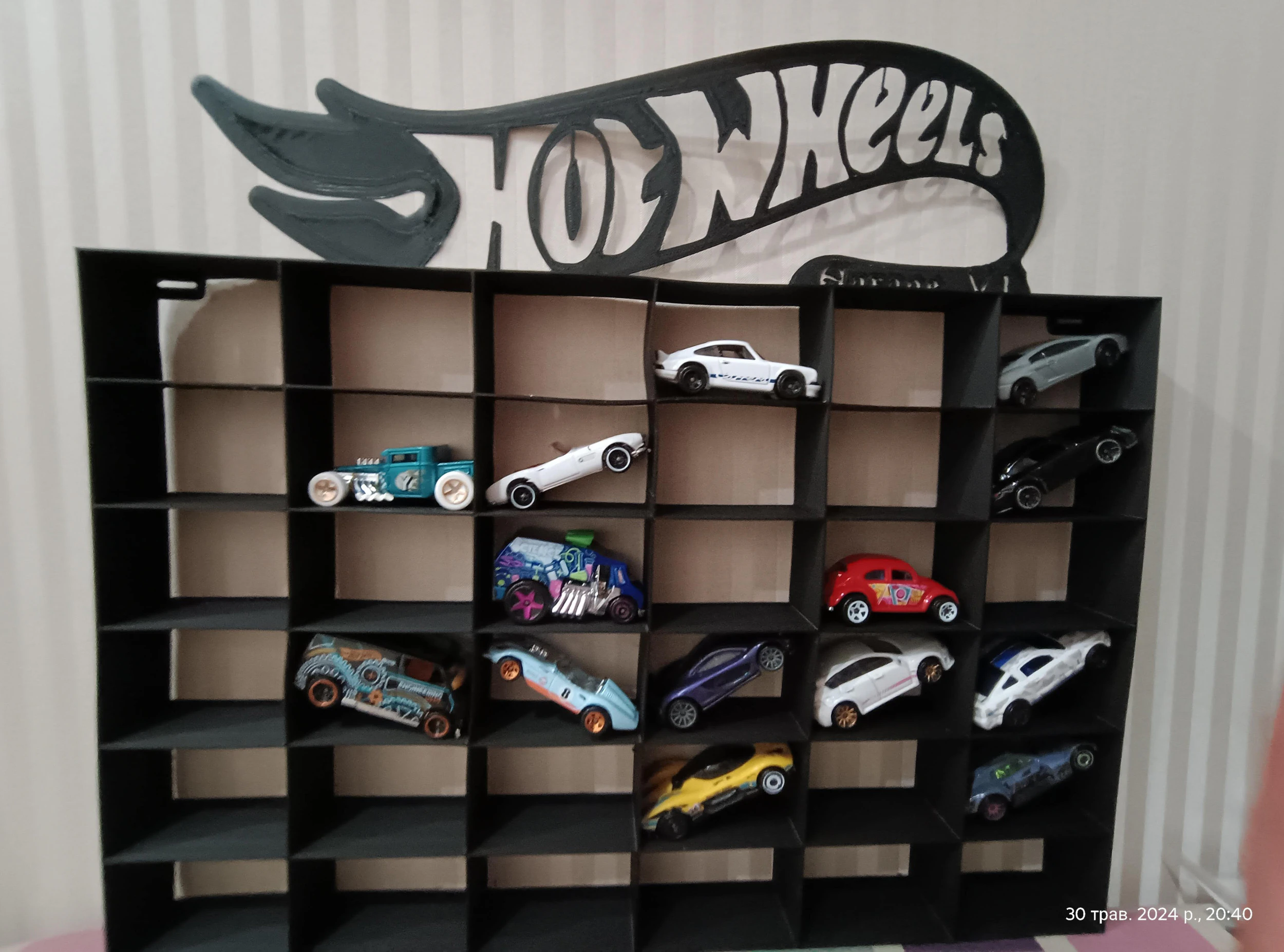 Rack for Hot Wheels 3D Print Model .c4d .max .obj .3ds .fbx .stl .blend 