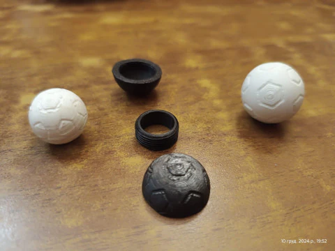 Table football ball 3D Print Model