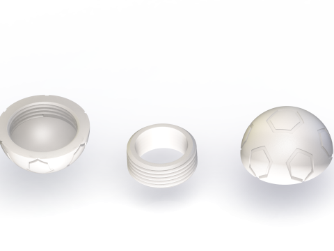 Table football ball 3Dプリントモデル
