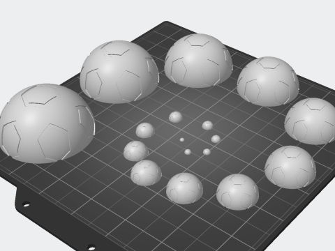 Table football ball 3Dプリントモデル