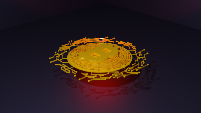 bitcoin model Model 3D .c4d .max .obj .3ds .fbx .stl .blend 